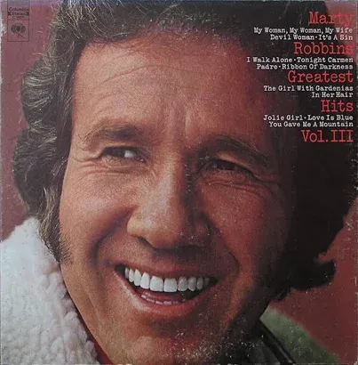Marty Robbins "Greatest Hits Vol. III" VG 1971