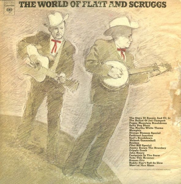 Flatt &amp; Scruggs "The World Of..." NM- 1973 {2xLPs!}