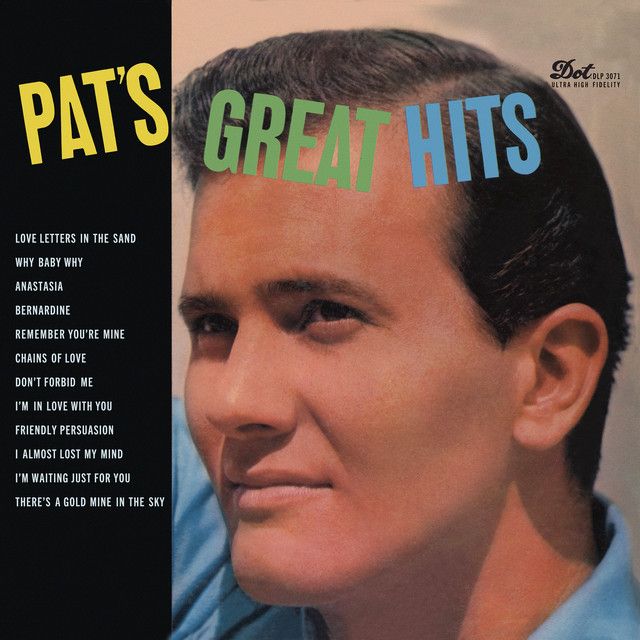 Pat Boone "Pat's Great Hits" VG 1957 *MONO*