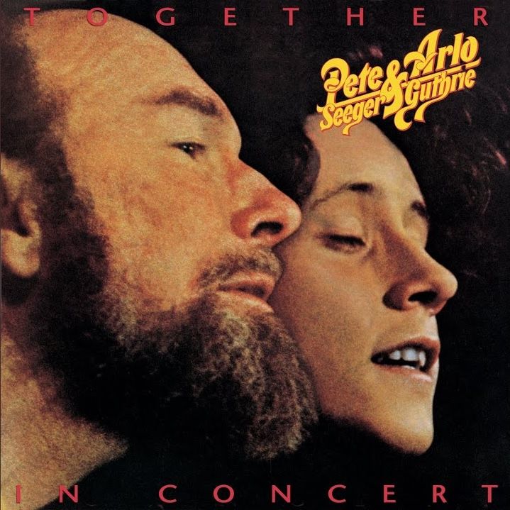 Pete Seeger &amp; Arlo Guthrie "Together In Concert" EX+ 1975 {2xLPs!}