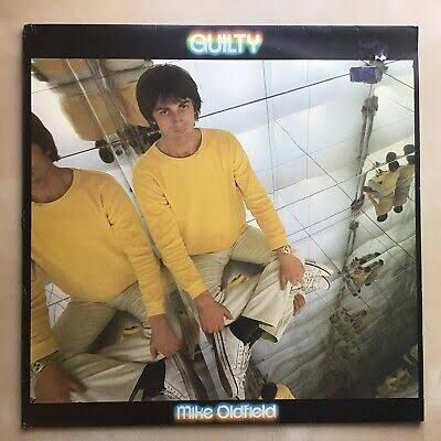 Mike Oldfield "Guilty" {12"} NM- 1979 *bLuE ViNyL!*