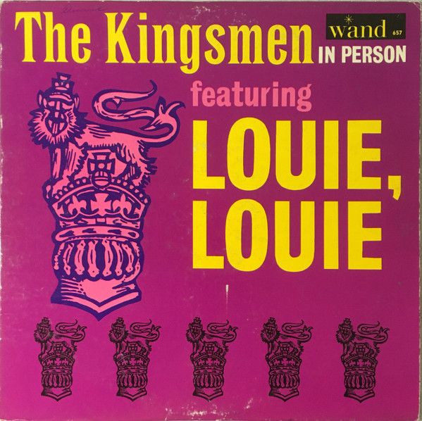 The Kingsmen "...In Person (Featuring Louie, Louie!)" VG+ 1964