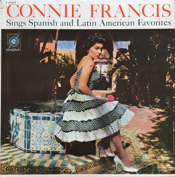Connie Francis "Sings Spanish &amp; Latin American Favorites" VG+ 1960 *MONO*