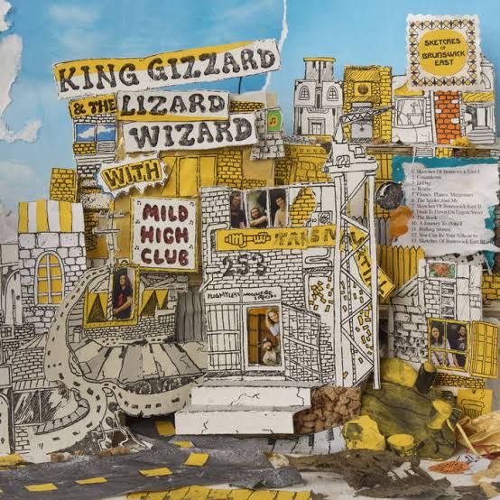King Gizzard &amp; The Lizard Wizard With Mile High Club "Sketches of Brunswick East" 