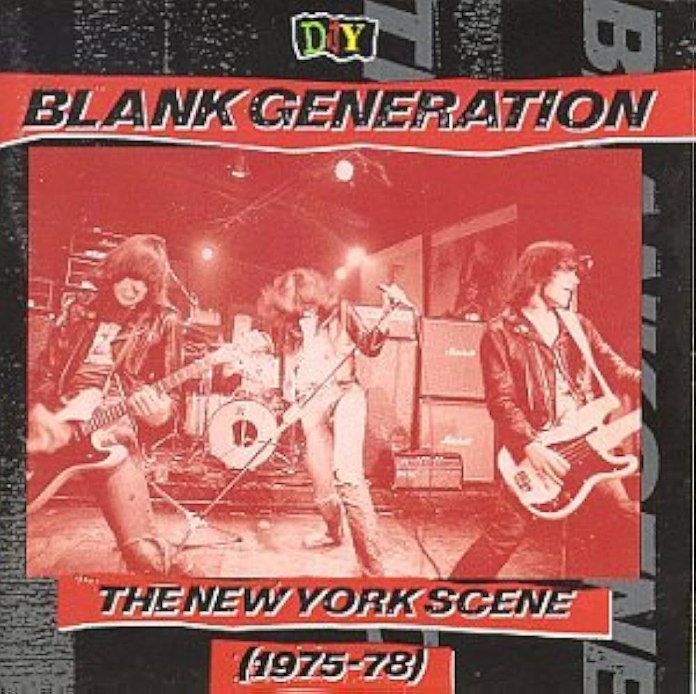 Various "DIY: Blank Generation - The New York Scene (1975-78)" *CD* 1993