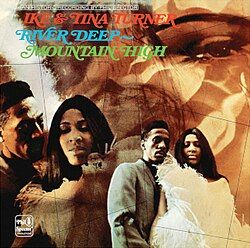 Ike &amp; Tina Turner "River Deep-Mountain High" EX+ 1966 *AU press!* [MONO]