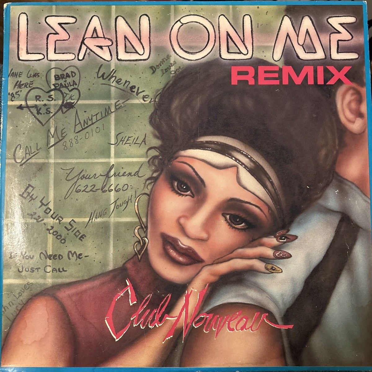 Club Nouveau "Lean On Me" {12"} VG+ 1987