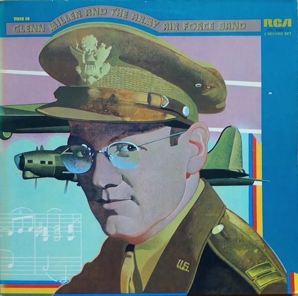 Glenn Miller "This Is... The Army Air Force Band" EX+ 1973 {2xLPs!}