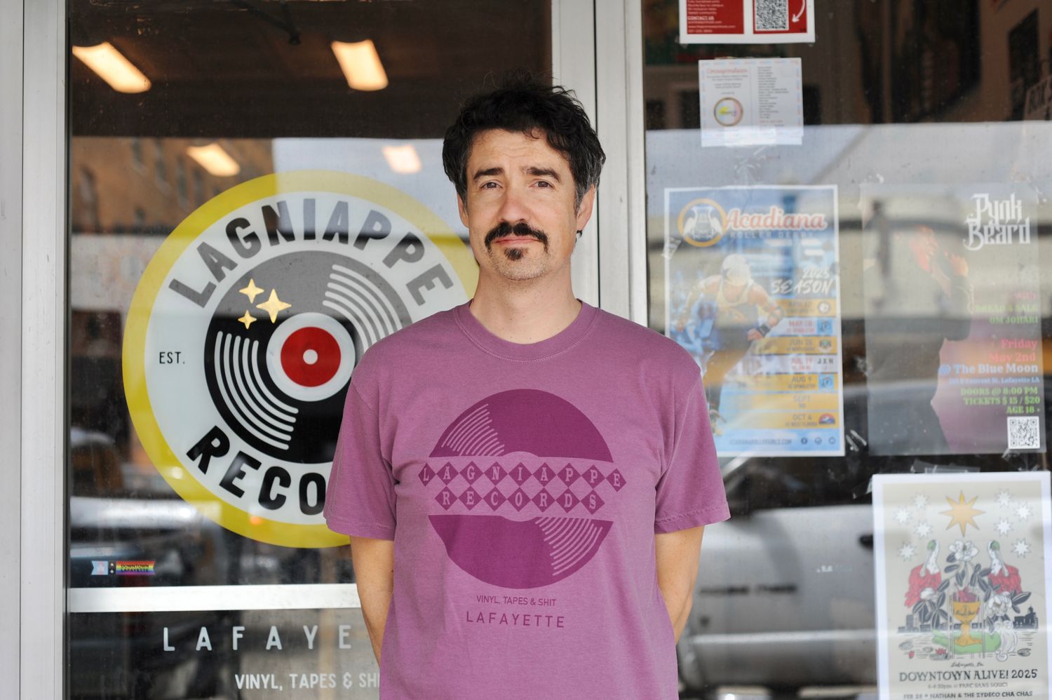 Lagniappe Records T-shirts *monochrome edition*