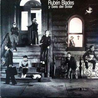 Rubén Blades y Seis Del Solar "Escenas" EX+ 1985