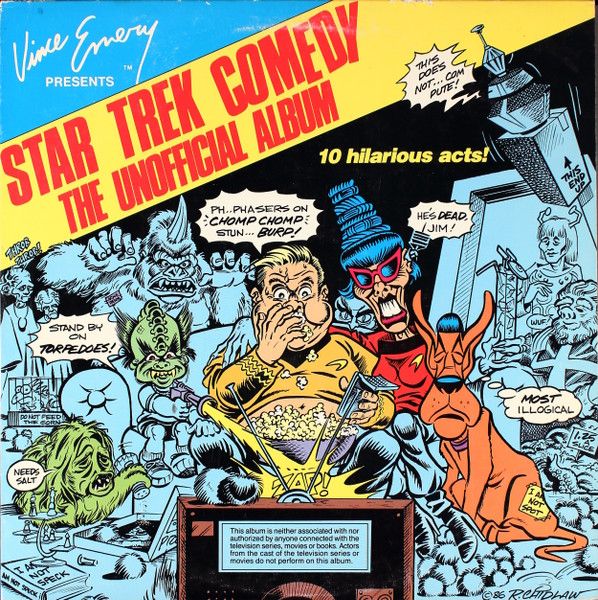Various "Star Trek Comedy: The Unofficial Album" NM- 1987