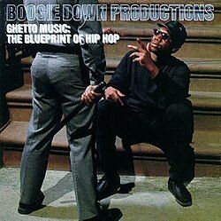 Boogie Down Productions "Ghetto Music: The Blueprint..." EX+ 1989