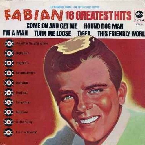 Fabian "16 Greatest Hits" NM- 1973