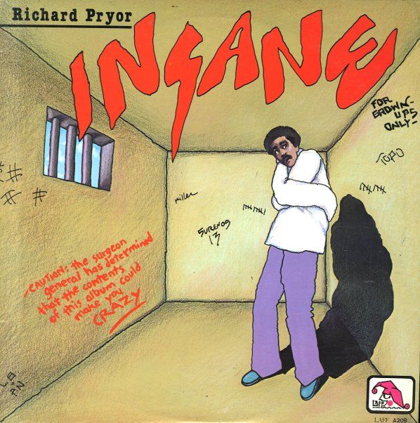Richard Pryor "Insane" EX+ 1976/re.1980