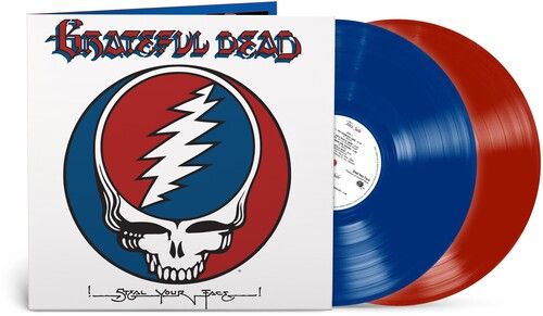 Grateful Dead "Steal Your Face" *Red, Blue, Brick &amp; Mortar Exclusive, Anniversary Edition*