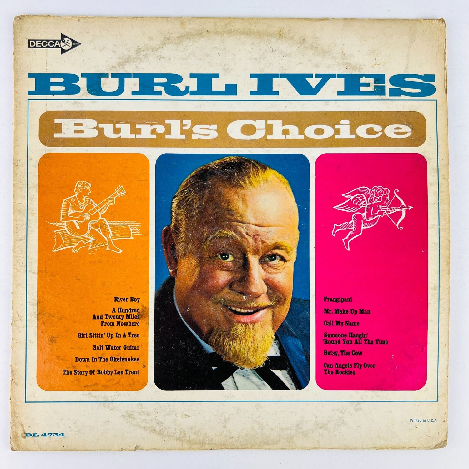 Burl Ives "Burl's Choice" NM- 1966 *AU press!*