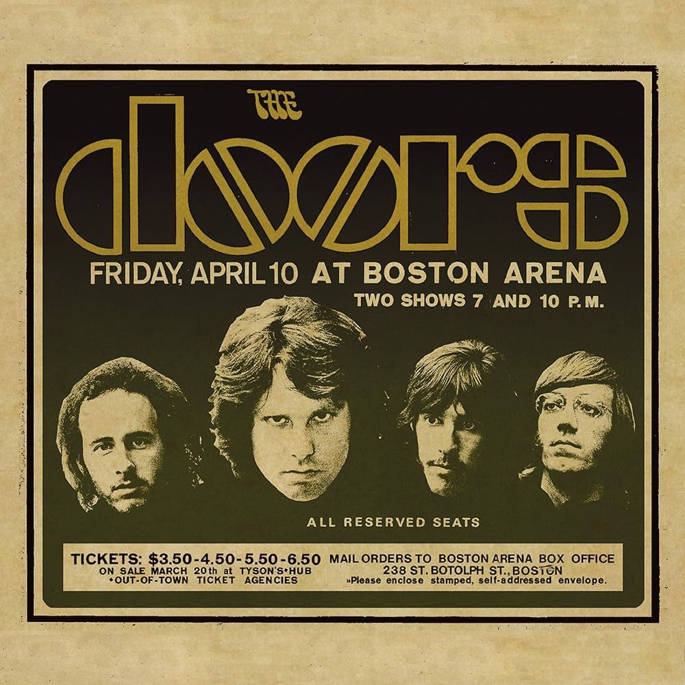 The Doors "Live In Boston 1970" *CD* 2007 {3xCDs!}