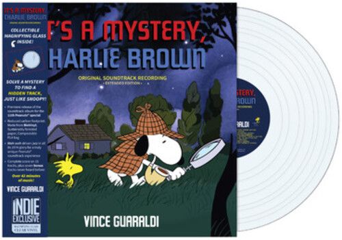 Vince Guaraldi "It's a Mystery, Charlie Brown" *Indie Exclusive, Clear Vinyl*