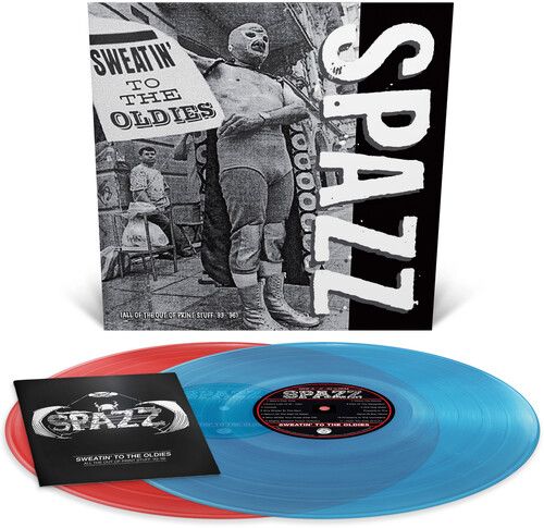 Spazz "Sweatin' To The Oldies" *Limited Edition, Blue &amp; Red Vinyl, Booklet*