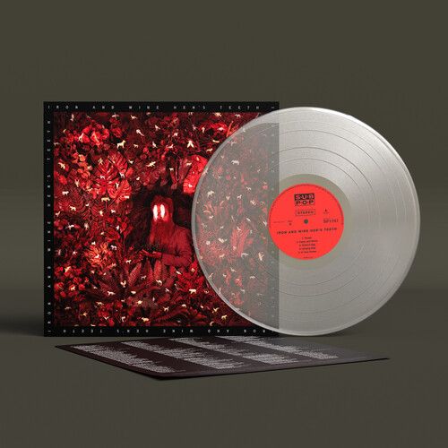 Iron &amp; Wine  "Hen's Teeth" *Loser Edition on Tansparent White Vinyl*