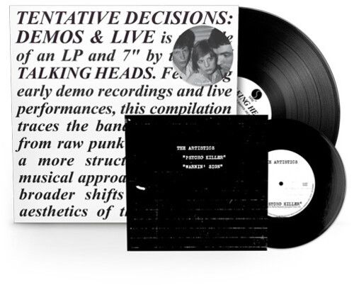 The Talking Heads "Tentative Decisions: Demos &amp; Live"