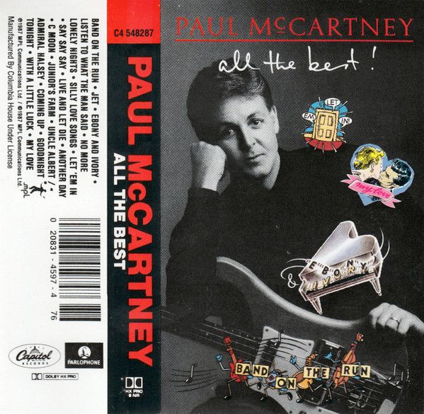 Paul McCartney "All The Best!" *TAPE*