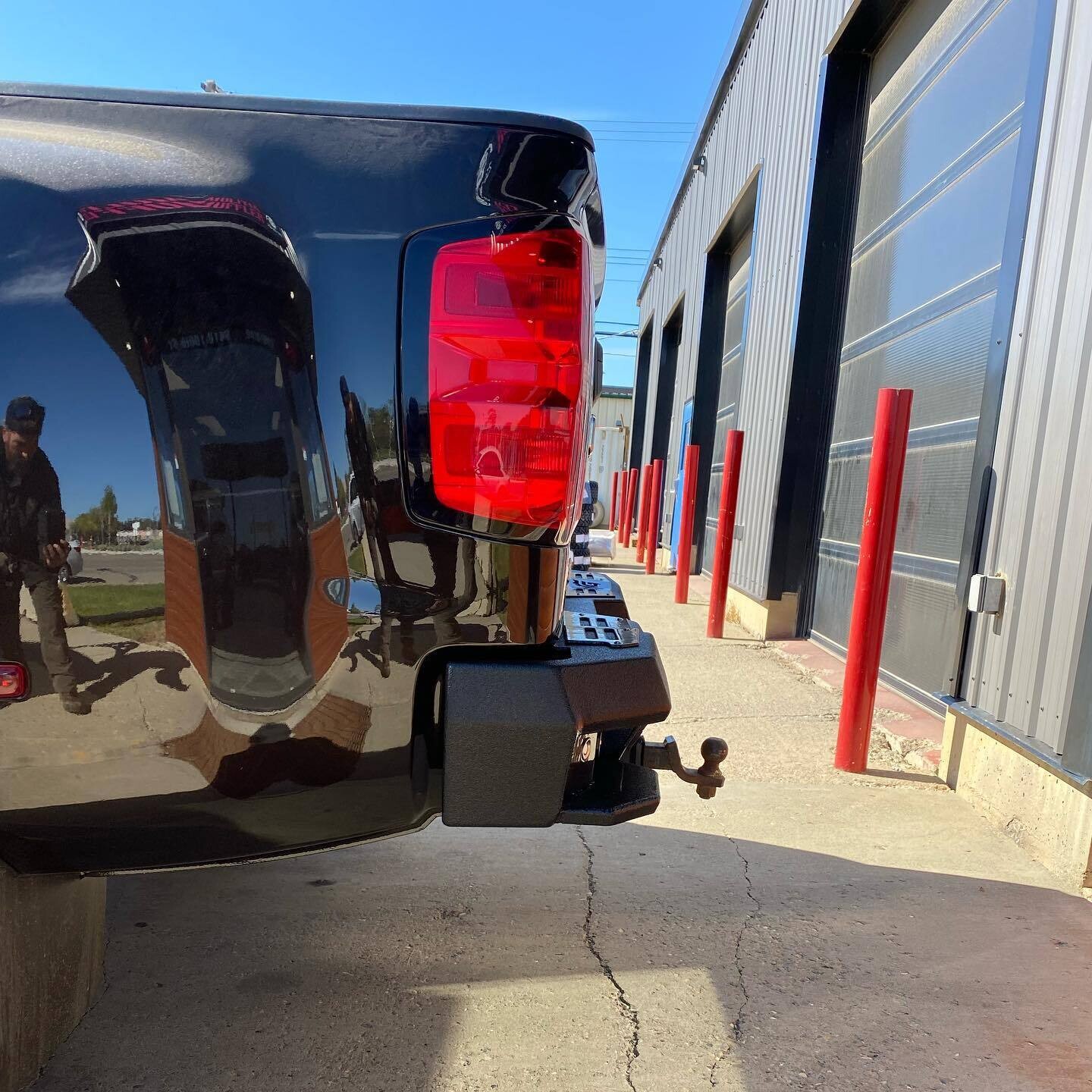 REAR BUMPER GMC SIERRA 2500/3500 HD 2015-2018