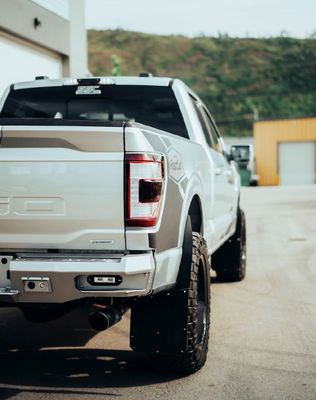 REAR BUMPER FORD F-150 2015-2024