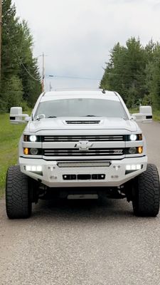 BASE BUMPER CHEVY SILVERADO 2500/3500 HD 2015-2019.5