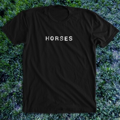 HORSES black shirt