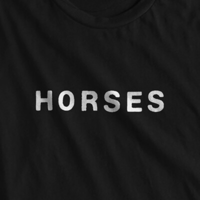 HORSES black shirt
