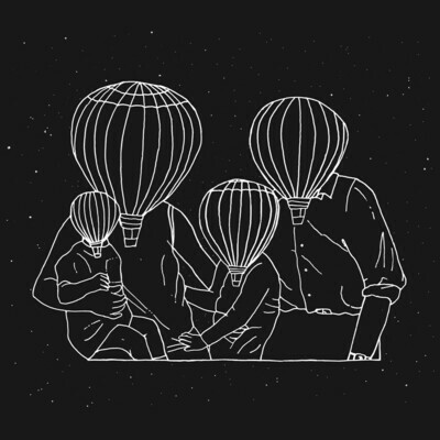 BALLOON FAM IN SPACE shirt
