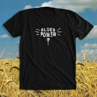 BLUES POWER black shirt