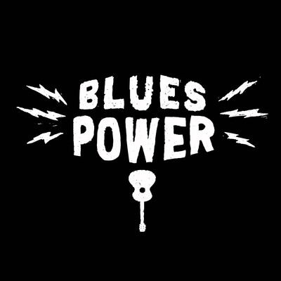 BLUES POWER black shirt