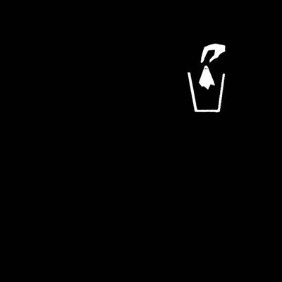 GHOST TRASH  black shirt