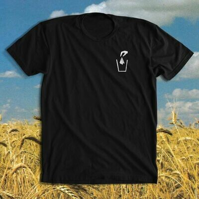 GHOST TRASH  black shirt