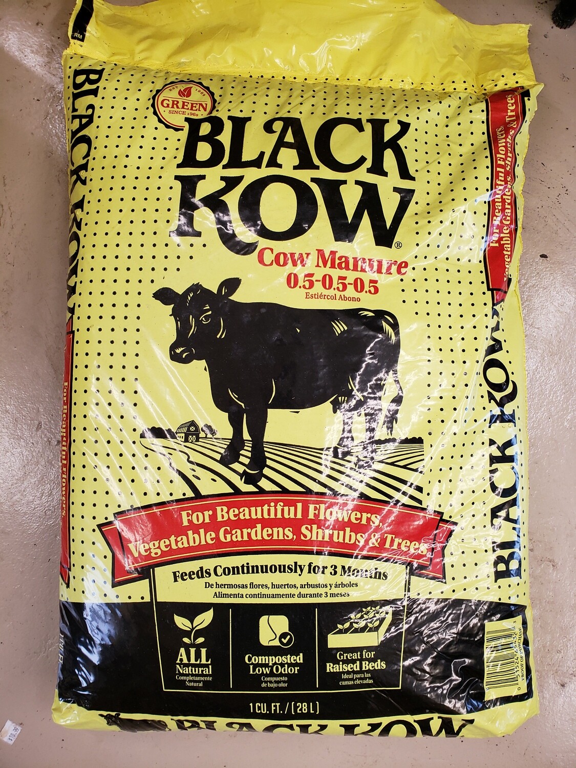 Black Kow Cow Manure