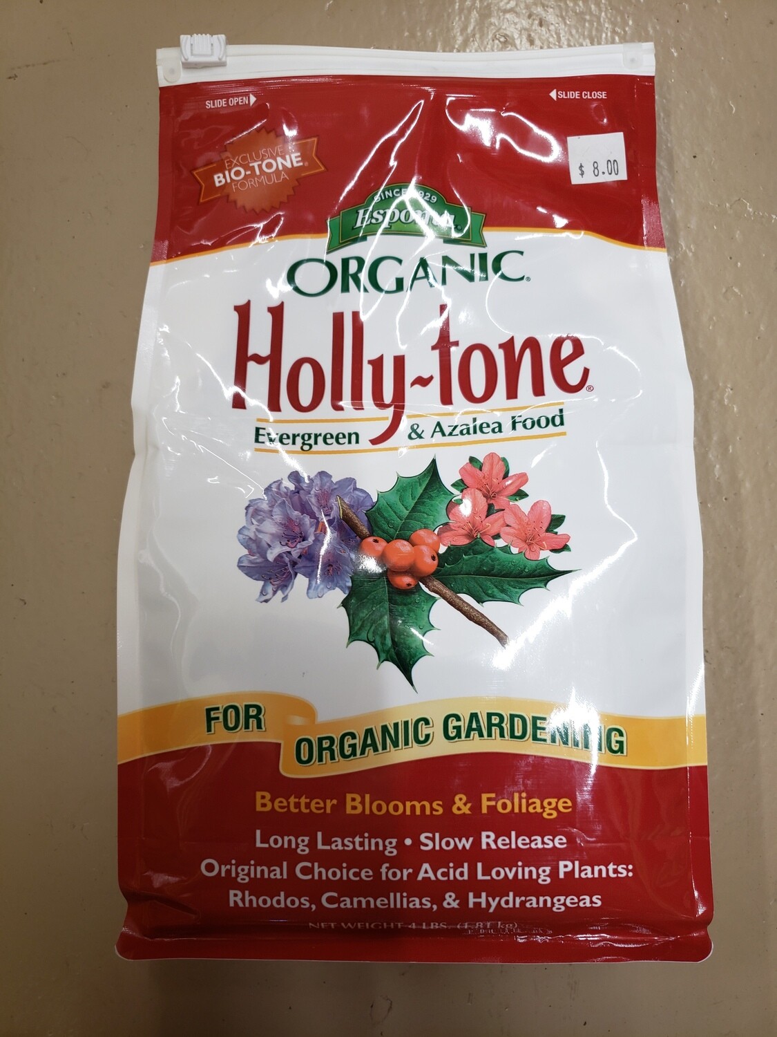 Espoma Organic Holly-Tone 4lb 4-3-4