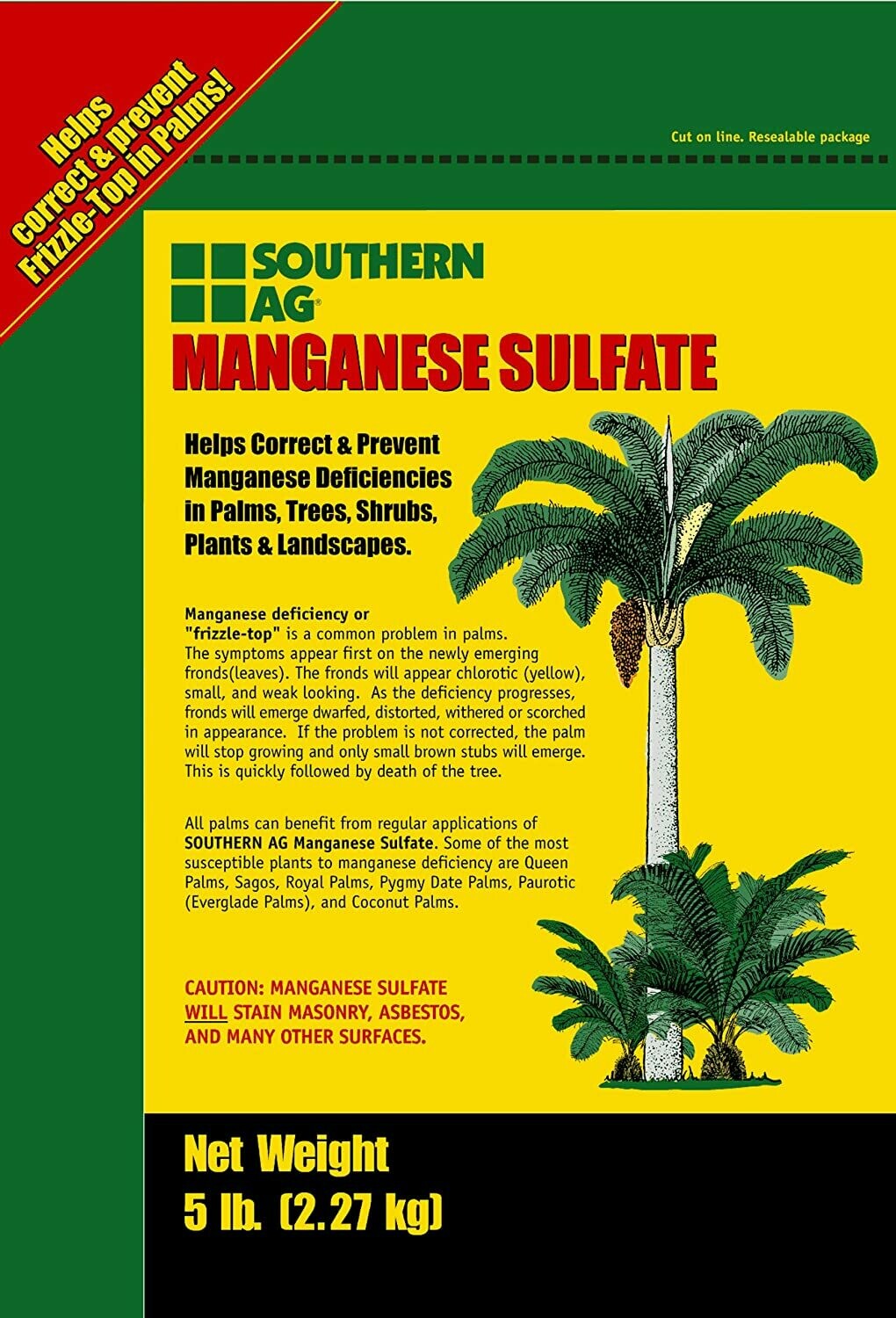 Southern Ag Manganese Sulfate 5lb