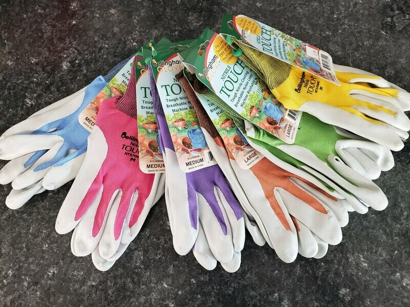 Nitrile "Touch" Multicolored Gloves