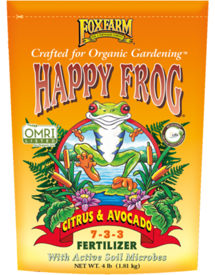 Happy Frog Citrus and Avocado Dry Fertilizer