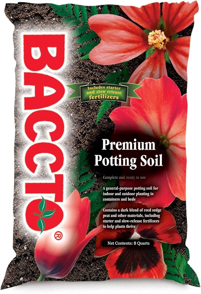 BACCTO Premium 50lb Pottling Soil