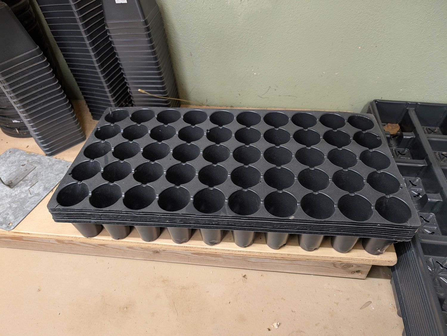 Seed Starter Tray Inserts (Black)