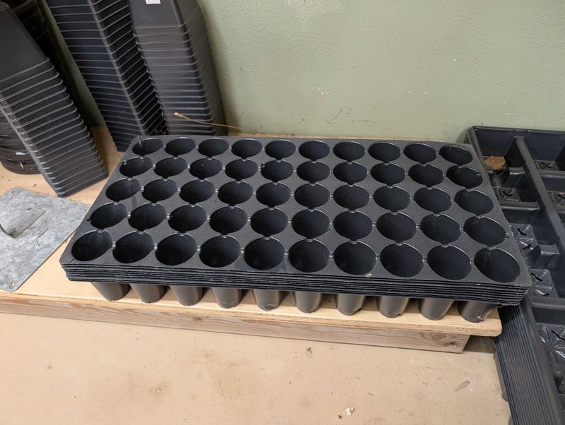 Seed Starter Tray Inserts (Black)