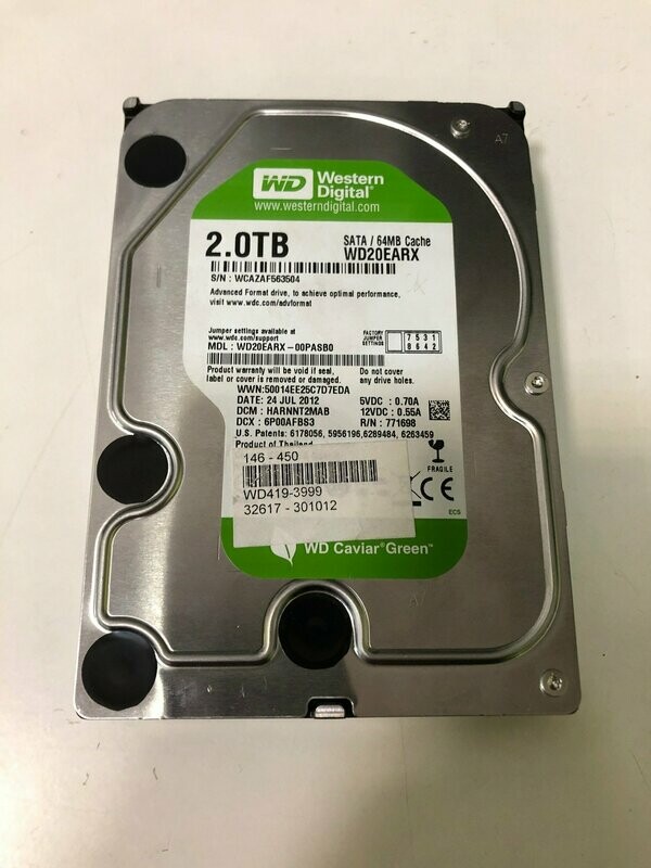 Disco duro WD 2TB