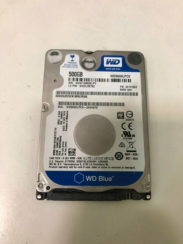 Disco duro WD500GB
