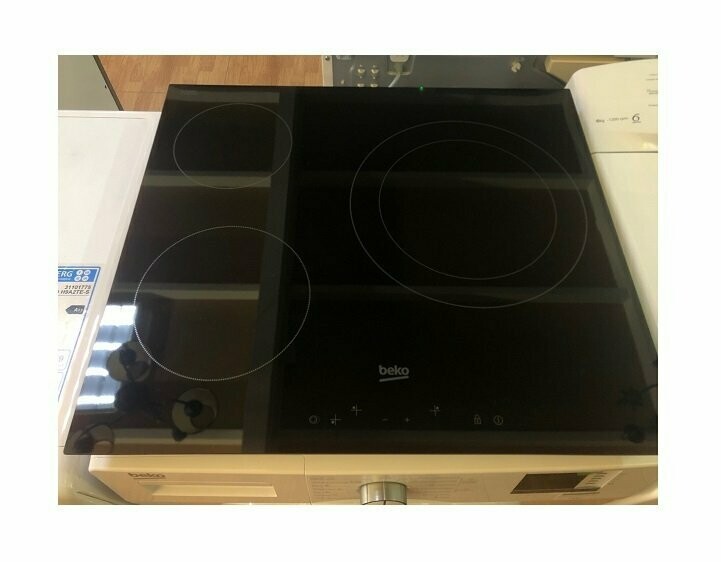 Placa vitrocerámica Beko BSE22120X  3 Fuegos