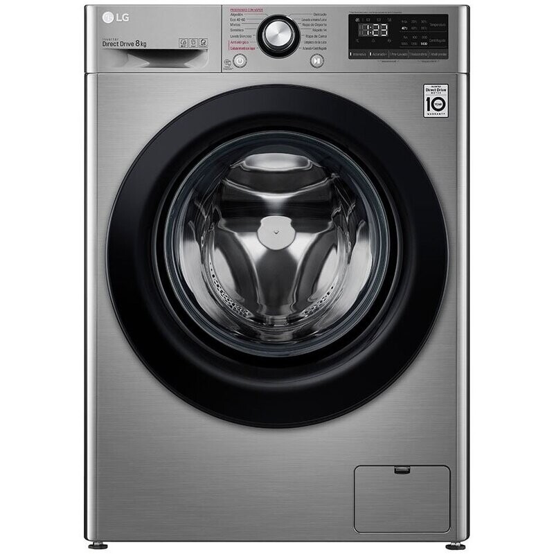 Lavadora LG 8KG F4WV3009S6S DirectDrive