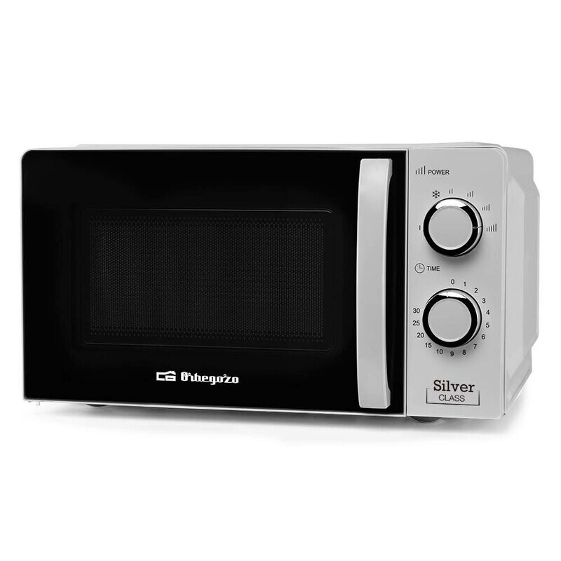 MICROONDAS ORBEGOZO MI2118 SILVER 20L