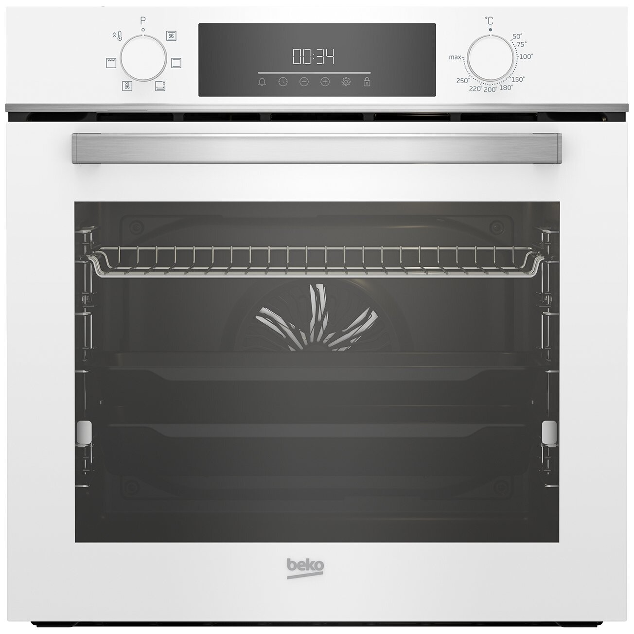 HORNO BEKO BBIE18300W AEROPERFECT CRISTAL BLANCO 72 LITROS